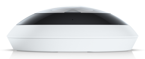 High-resolution Ubiquiti AI 360 camera capturing clear 1920×1920 images day and night