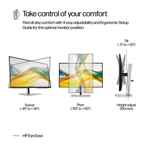 HP Series 5 Pro, 68.6 cm (27"), 2560 x 1440 pixels, Quad HD, LCD Monitor