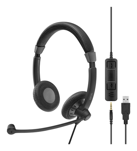 EPOS IMPACT SC 75 USB, Wired, 60 - 16000 Hz, Headset/Headphones, Black