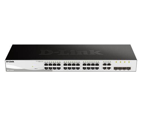 D-Link (DGS-1210-28) 28-Port Gigabit, L2, Smart Managed Switch