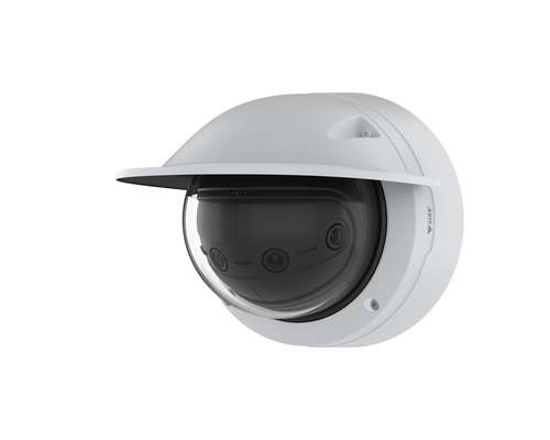 Weather-proof IP66/IP67 and IK10-rated camera with built-in audio I/O and PoE installation