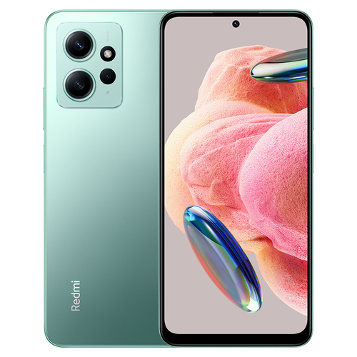 Xiaomi Redmi Note 12, 16.9 cm (6.67"), 4 GB, 128 GB, 50 MP, Android 13, Green, Mint colour