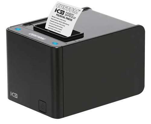 CUSTOM K3 HS POS Printer, 203x203 DPI, 400mm/sec, 80mm Thermal Printer