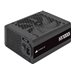 Corsair HX1000i PSU front view highlighting the 140mm fan and mesh design
