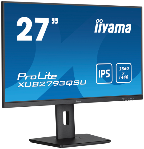 iiyama WQHD IPS technology, 68.6 cm (27"), 2560 x 1440 pixels, LED Monitor