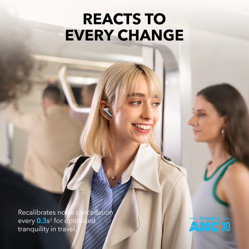 Soundcore Liberty 4 Pro, True Wireless Stereo (TWS), Headset/Earbuds, White