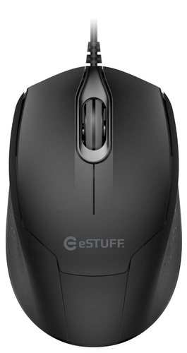eSTUFF (GLB213002), Ambidextrous, Optical, USB Type-A, 1200 DPI, Mouse