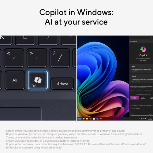 ASUS ExpertBook B3 Flip B3402FV-EC582XA,  8GB/256GB, 14" FHD Laptop, W11 Pro