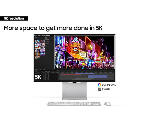 Samsung (LS27C902PAU), (27"), 5120 x 2880 pixels, 5K Ultra HD LED Monitor