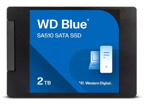 Western Digital Blue SA510, 2 TB, 2.5", 560 MB/s, 6 Gbit/s SATA SSD