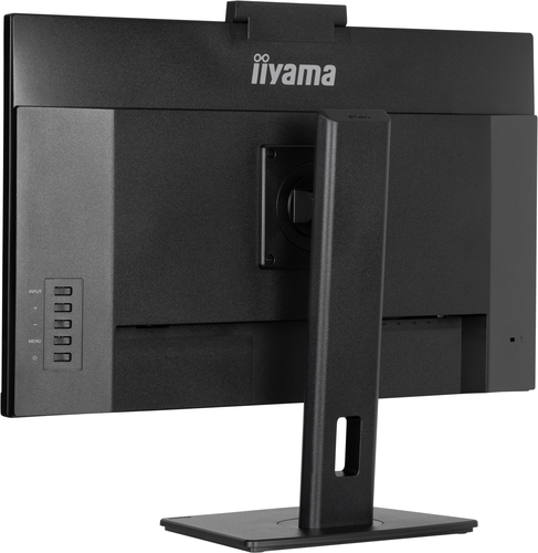 iiyama ProLite 27" monitor swivel and tilt adjustment demonstration