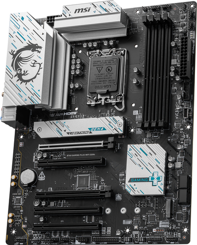 MSI B760 GAMING PLUS WIFI DDR4 ATX LGA1700 Motherboard