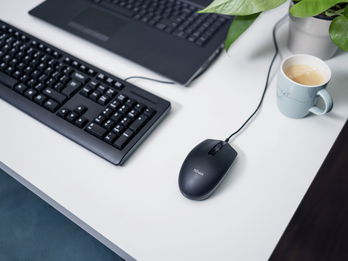 Trust TM-101, Ambidextrous, Optical, 1200 DPI, Mouse