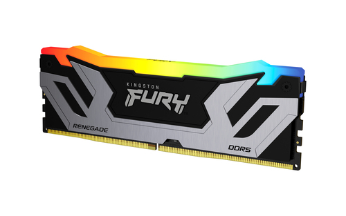 Kingston FURY Renegade RGB Silver XMP, 24GB 8400MT/s DDR5 DIMM RAM for PC/Server