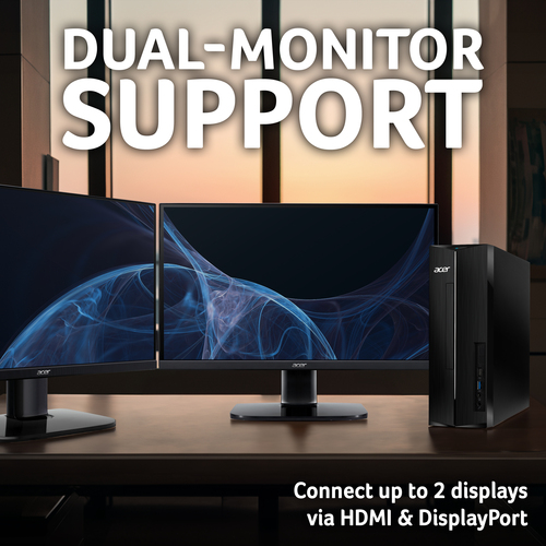 ACER Aspire XC-1710 Desktop PC - Intel® Core™ i3, 512 GB SSD, Black