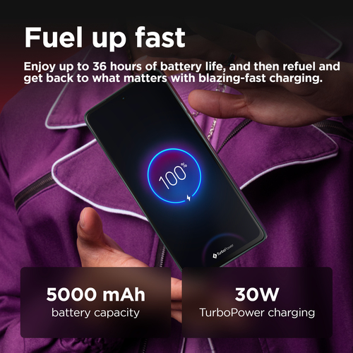 Motorola moto G75 5G, 17.2 cm (6.78"), 8 GB, 256 GB, 50 MP, Android 14, Green