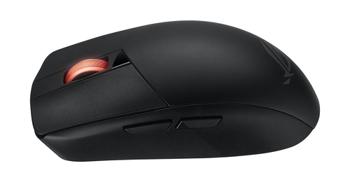 ASUS ROG Strix Impact III mouse with RGB lighting and Aura Sync for a personalized look