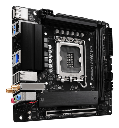 ASRock B860I WiFi Mini ITX LGA1851 Motherboard