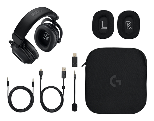 Logitech G (981-001263), Wired & Wireless, Gaming, Headset/Headphones, Black