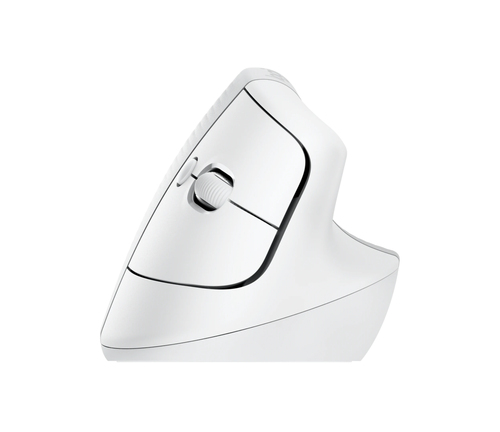 Logitech Lift Vertical Ergonomic Mouse, Right-hand, Optical,  4000 DPI, White