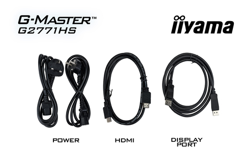 iiyama G-MASTER G2771HS-B1 27" 1920 x 1080pixels Full HD Monitor Black