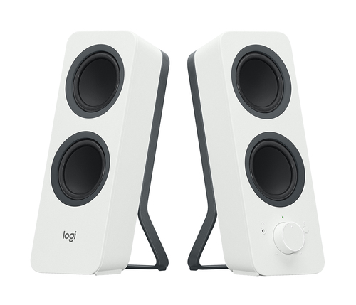 Logitech Z207, 2.0 channels, Wired & Wireless, 5 W, Computer Speakers, White