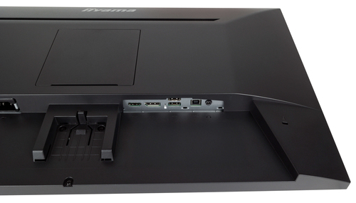 iiyama 27 inch Full HD monitor rear view with connectivity options