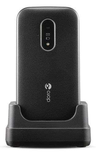 Doro 6820, Clamshell, Single SIM, 7.11 cm (2.8"), 2 MP, Bluetooth, Black, White
