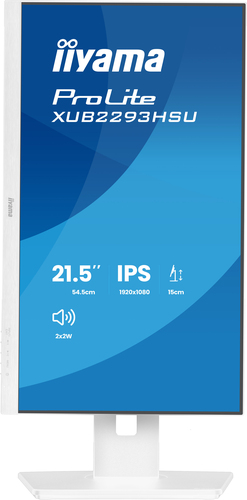 iiyama ProLite XUB2293HSU-W7 21.5" 1920 x 1080pixels Full HD LED Monitor White