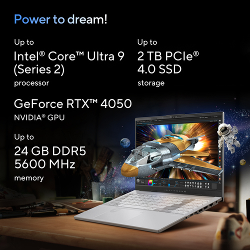 ASUS Vivobook Pro 15 OLED Intel Core Ultra 9 2880 x 1620 pixels, 16 GB, 1 TB