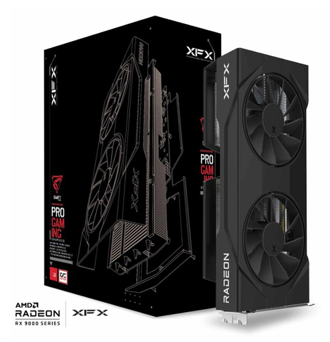 XFX Swift AMD Radeon RX 9060 XT OC Gaming, 16GB, GDDR6, PCIe5.0, Graphic Card