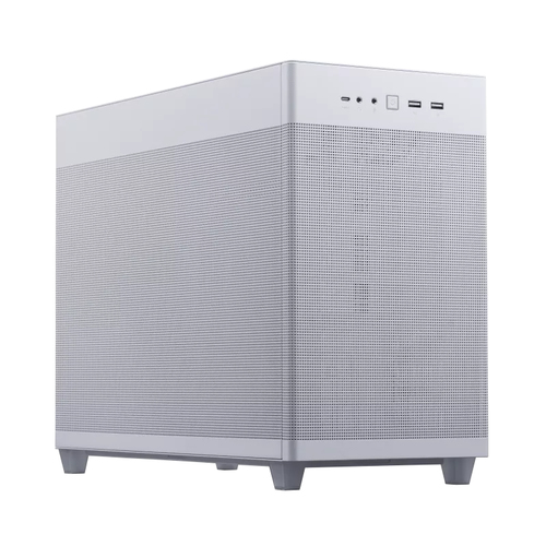 ASUS PRIME AP201 CASE TG WHITE Mini Tower Case
