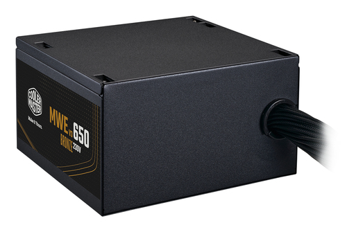 Cooler Master MWE Bronze 650 V3, 650 W, 200 - 240 V, 50/60 Hz, 5 A, Power Supply