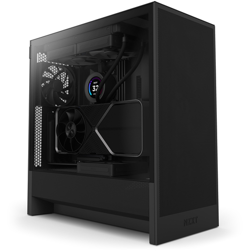 NZXT H5 Flow, SGCC, Tempered glass, Gaming Midi Tower Case