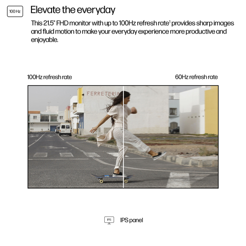 HP Series 3 Pro, 54.6 cm (21.5"), 1920 x 1080 pixels, Full HD, LCD monitor