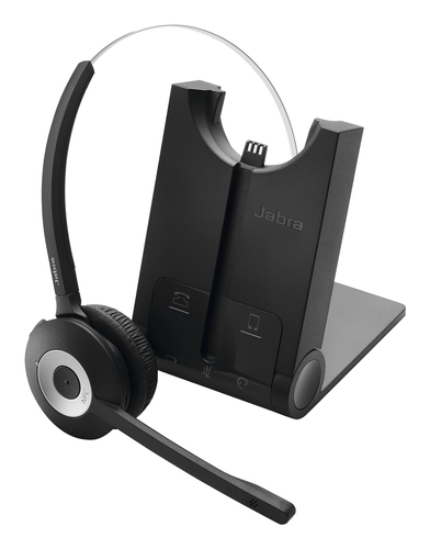 Jabra PRO 925, Wireless, Headset/Headphone, Black