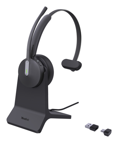 Yealink BH70 Mono (1208702), Wireless, 20 - 20000 Hz, Headset/Headphones, Black