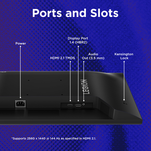 Lenovo LEGION R24E, 60.5 cm (23.8"), 1920 x 1080 pixels, Full HD, LCD Monitor