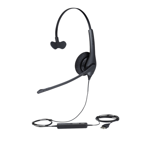 Jabra BIZ 1500 Mono USB, Wired, 20 - 6800 Hz, Headset/Headphone, Black