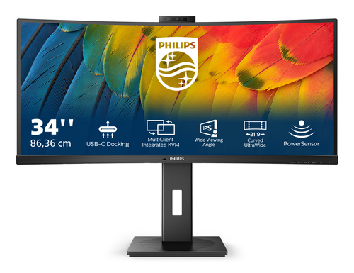 Philips 5000 series (34B1U5600CH/00), (34"), 3440 x 1440 pixels WQHD LCD Monitor