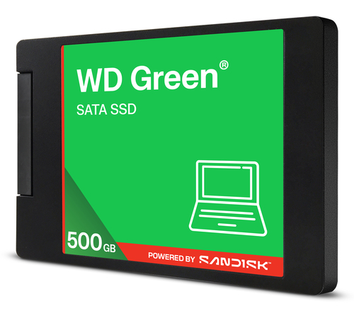 Western Digital Green 500GB SATA SSD image slim SSD for laptop upgrade
