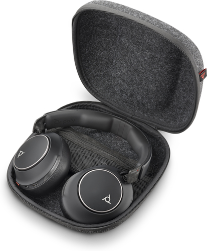 POLY Voyager Surround 80 UC USB-C/A Adapter, Wireless, Headset/Headphones, Black