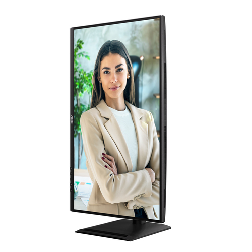 AOC (Q27P4U), 68.6 cm (27"), 2560 x 1440 pixels, Wide Quad HD, LCD Monitor Black