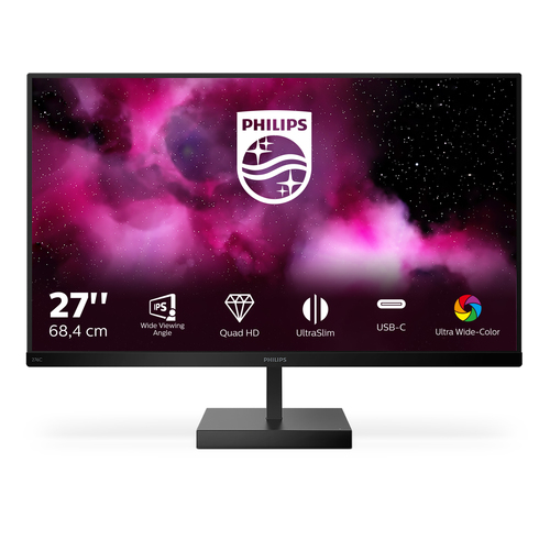 Philips C Line 276C8/00, 68.6 cm (27"), 2560 x 1440 pixels, Quad HD, LCD Monitor