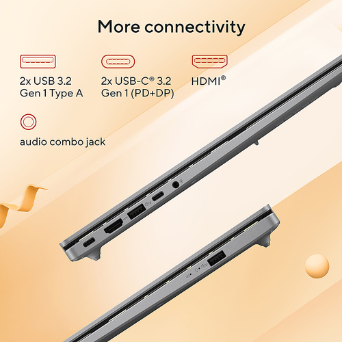 ASUS Vivobook 16 M1607KA-MB053W, AMD Ryzen AI 7, 2 GHz 16 GB, 1 TB