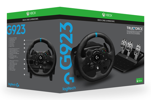 Logitech (941-000160) G G923 Racing Wheel and Pedals for Xbox X|S, PC
