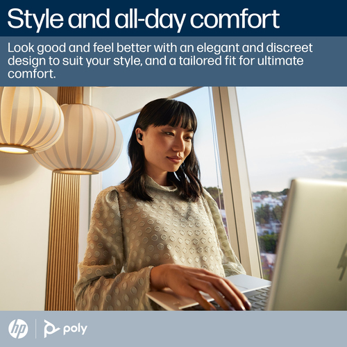 Poly Voyager Free 20, Wireless, Headset/Earbuds