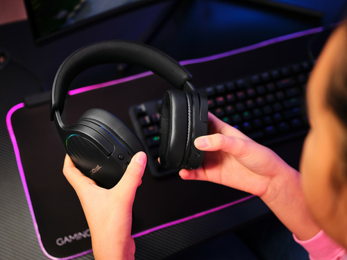 Trust GXT 491 Fayzo, Wired & Wireless, 20 - 20000 Hz, Gaming, Headset/Headphones, Black