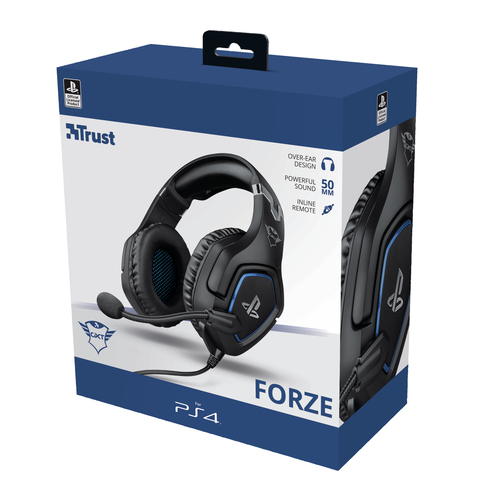 Trust GXT 488 Forze, Wired, 20 - 20000 Hz, Gaming, Headset/Headphone, Black