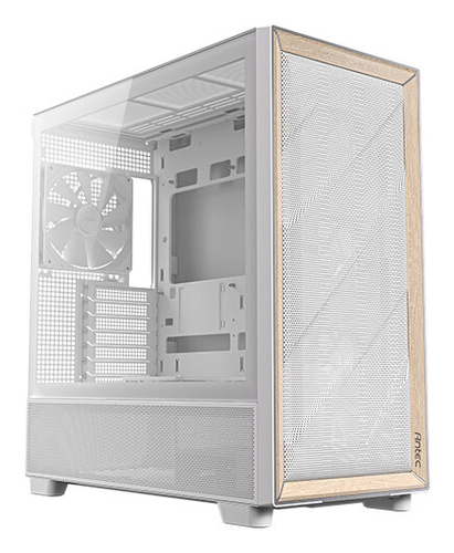 Antec FLUX, ATX, ITX, micro ATX, Plastic, Steel, Tempered glass, Midi Tower Case